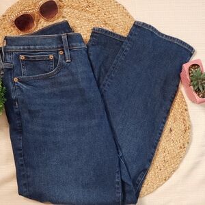 J. Crew Blue Straight Leg Jeans Classic Style